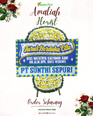 Papan Bunga Duka di Sengkol
