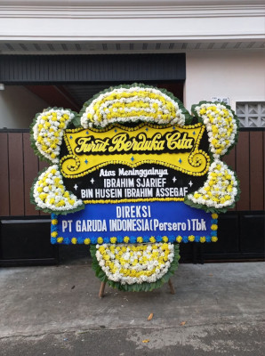 Papan Bunga Duka di Sengkol